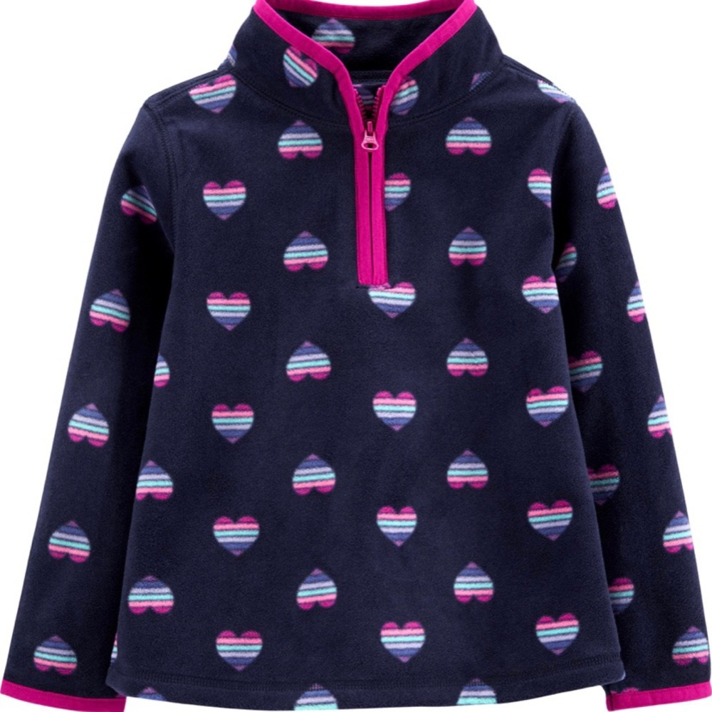 Rainbow Heart B’gosh Fleece
